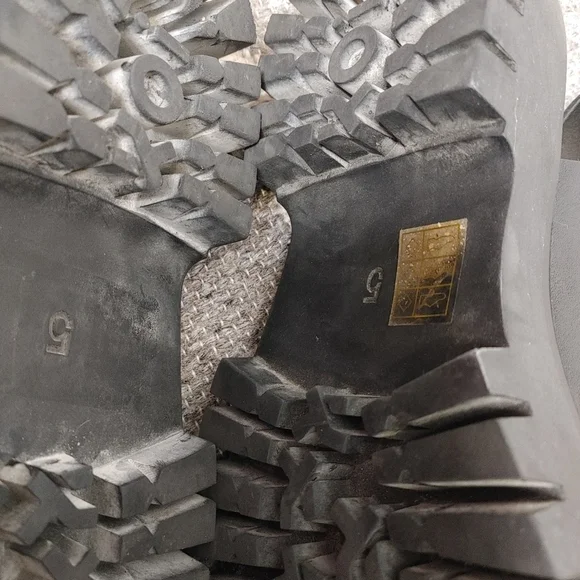 Koi Black Chunky Sandals - Picture 7 of 10